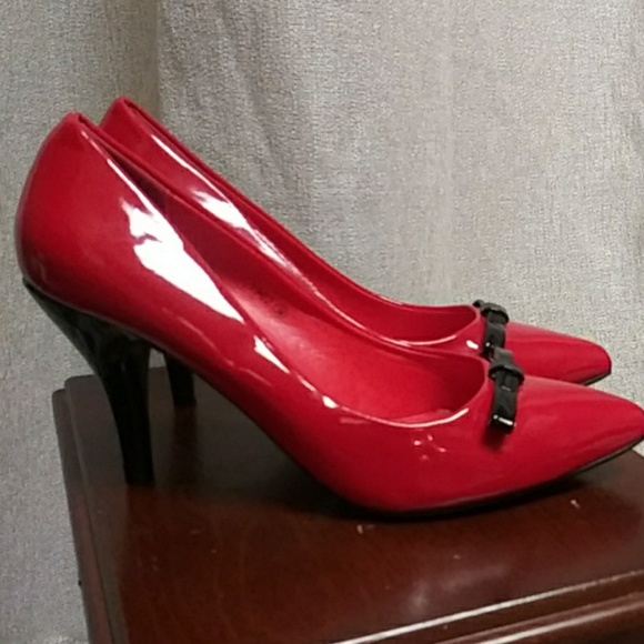 🌞Red Pumps🌞 "FS" - Picture 4 of 5